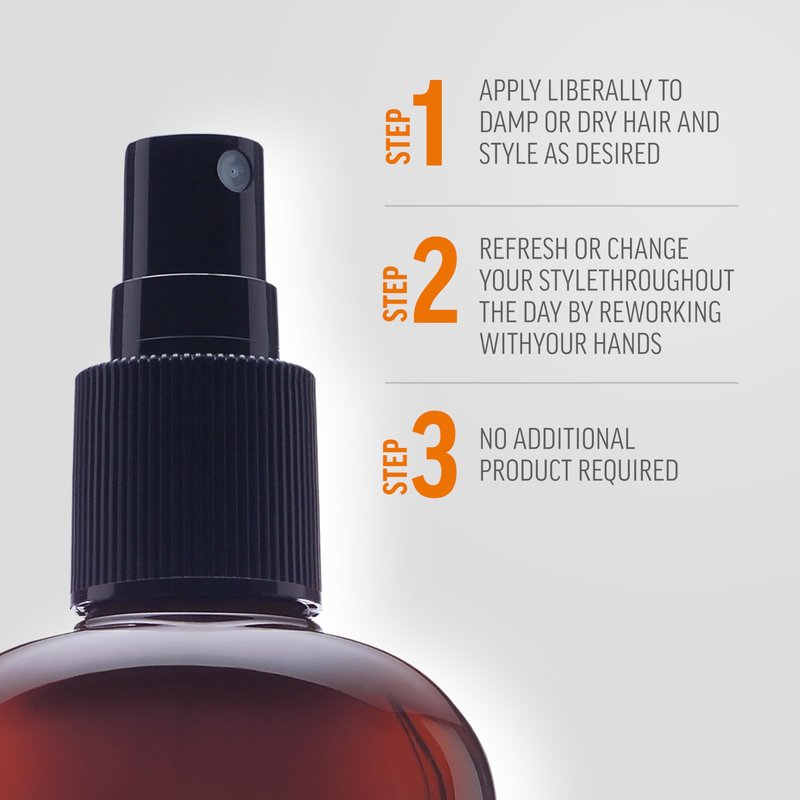 American Crew Men's Grooming Hair Spray, Flexible Buildable Hold & Smooth Finish for Fine or Gray Hair, 8.4 fl oz