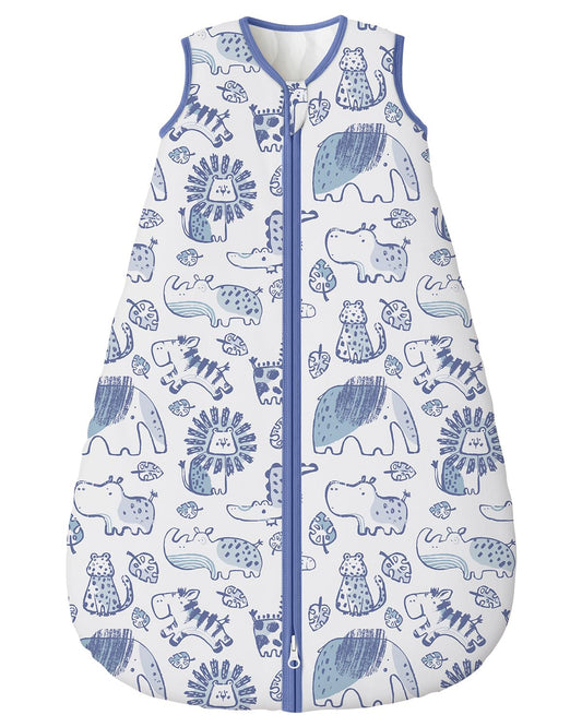 Yoofoss Baby Sleep Sack - 1.5 Tog Wearable Blanket for Infants 0-6 Months | 100% Organic Cotton, Warm & Comfy