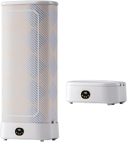 Steam Closet Vertical Steam Iron, 1000w Wireless Collapsible Steamer, Quick-Dry Rack, One-Key Care for Clothes & Fabric