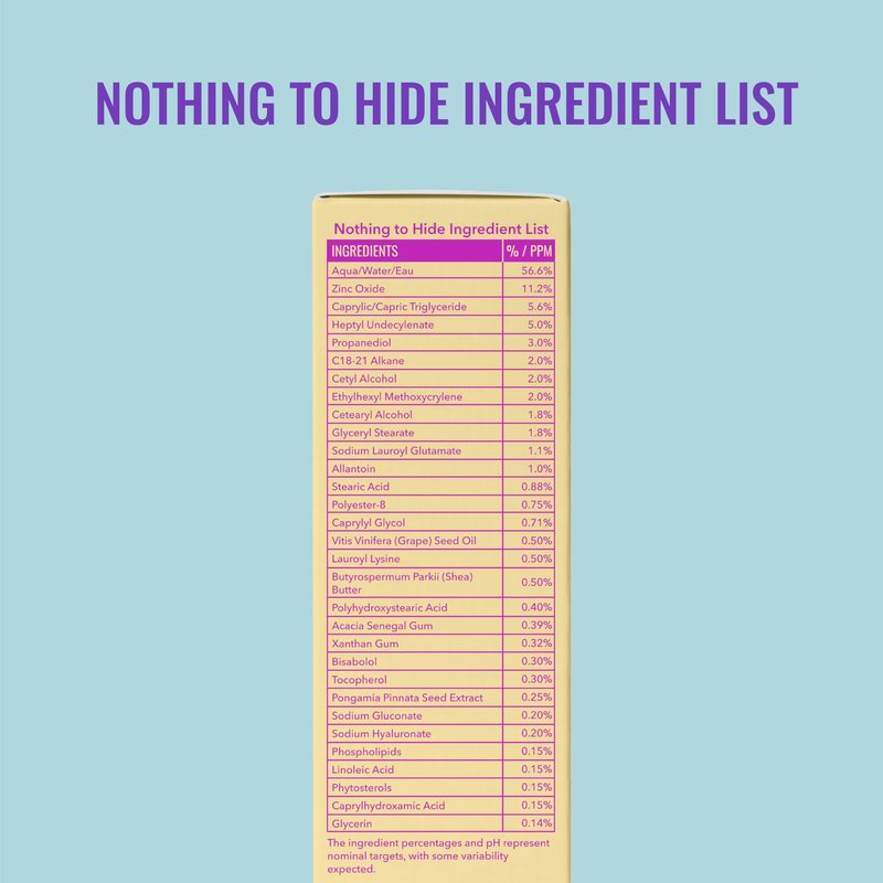 Good Molecules Moisturizing Rich Sunscreen SPF 30 – Mineral Zinc Oxide Face Sunscreen - Hydrating, Fragrance-Free, No White Cast | Broad Spectrum UVA/UVB Protection - 50 ml / 1.7 fl oz