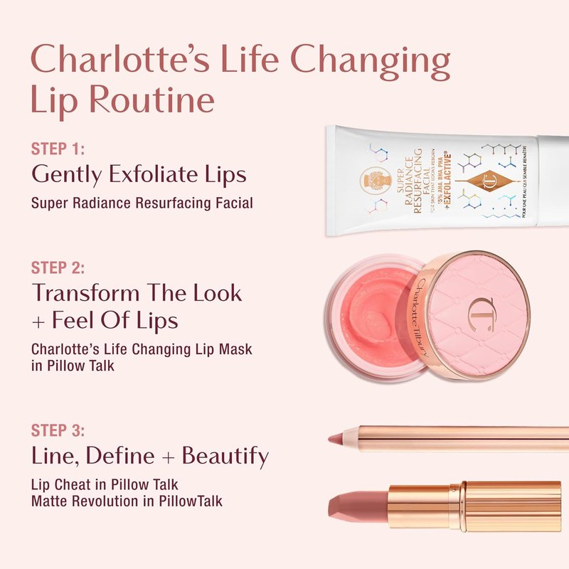 Charlotte Tilbury Lip Cheat Lip Liner Pencil - Fuller-Looking Defined Pout | Waterproof & Enriched with Jojoba Oil