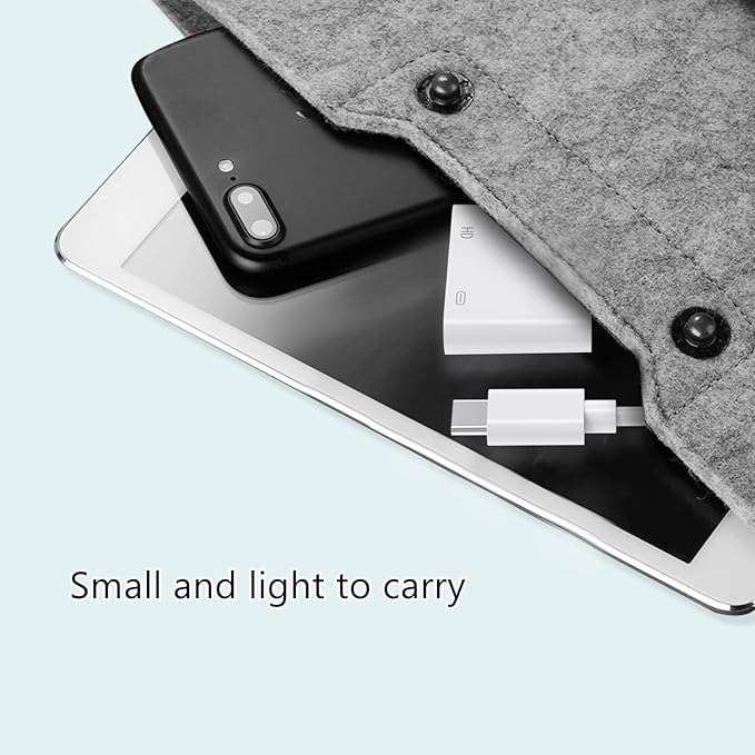 AIRSKY USB-C to HDTV Adapter, USBC to HDTV Adapter for iPhone 15/16 to TV, Compatible with iPhone 16/15 Ipad pro Mackbook Pro