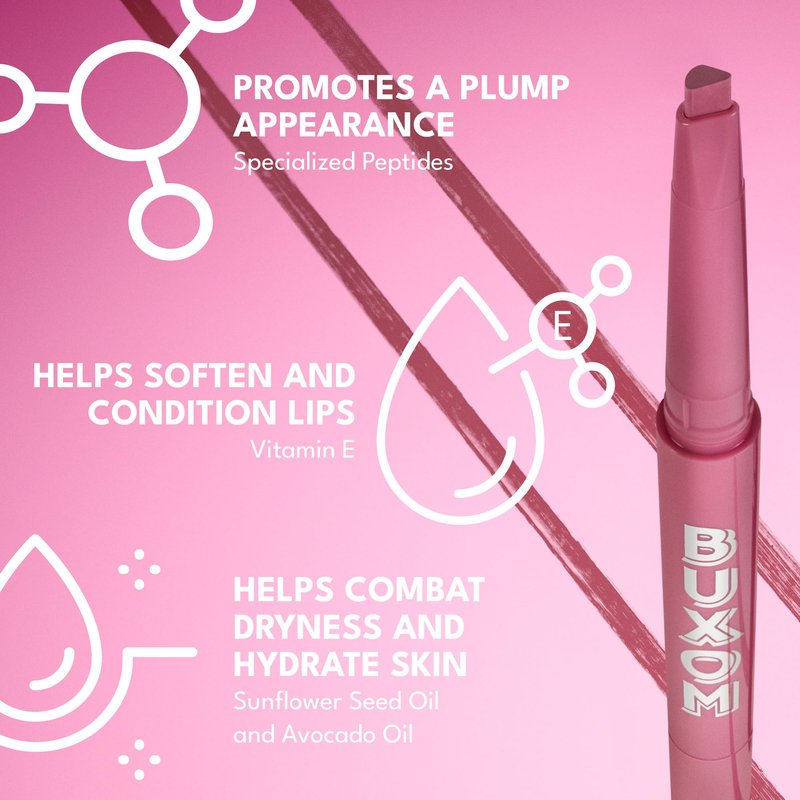 BUXOM Power Line Plumping Lip Liner, Hush Hush Henna