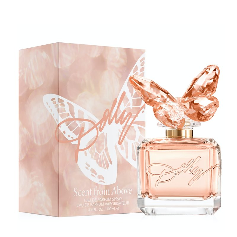 Dolly Parton Scent from Above Perfume - Eau de Toilette Spray for Women - Floral, Fruity, Casual & Feminine Perfume with Notes of Mandarin, Jasmine, and Sandalwood - 3.4 Fl Oz