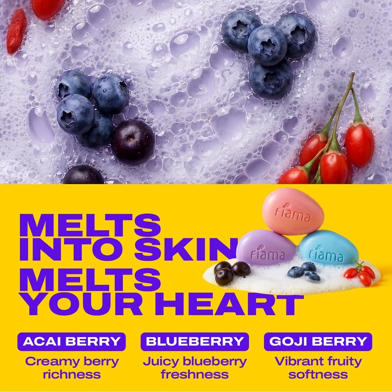 Moisturizing Soap Bars - Japanese Hokkaido Milk & Berries | Celebration Pack of 5