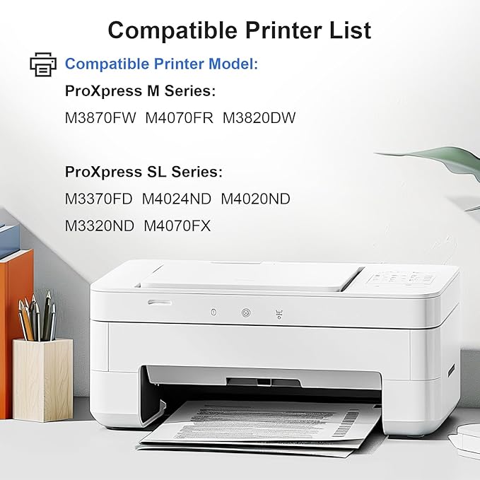 INKCLOUD MLT-D203L 2 Black Compatible Toner Cartridge High Yield Replacement for Samsung 203L 203 MLT-D203L Work with Proxpress M3320ND M3870FW M4020ND M3370FD M3820DW M4070FR M4070FX Printer