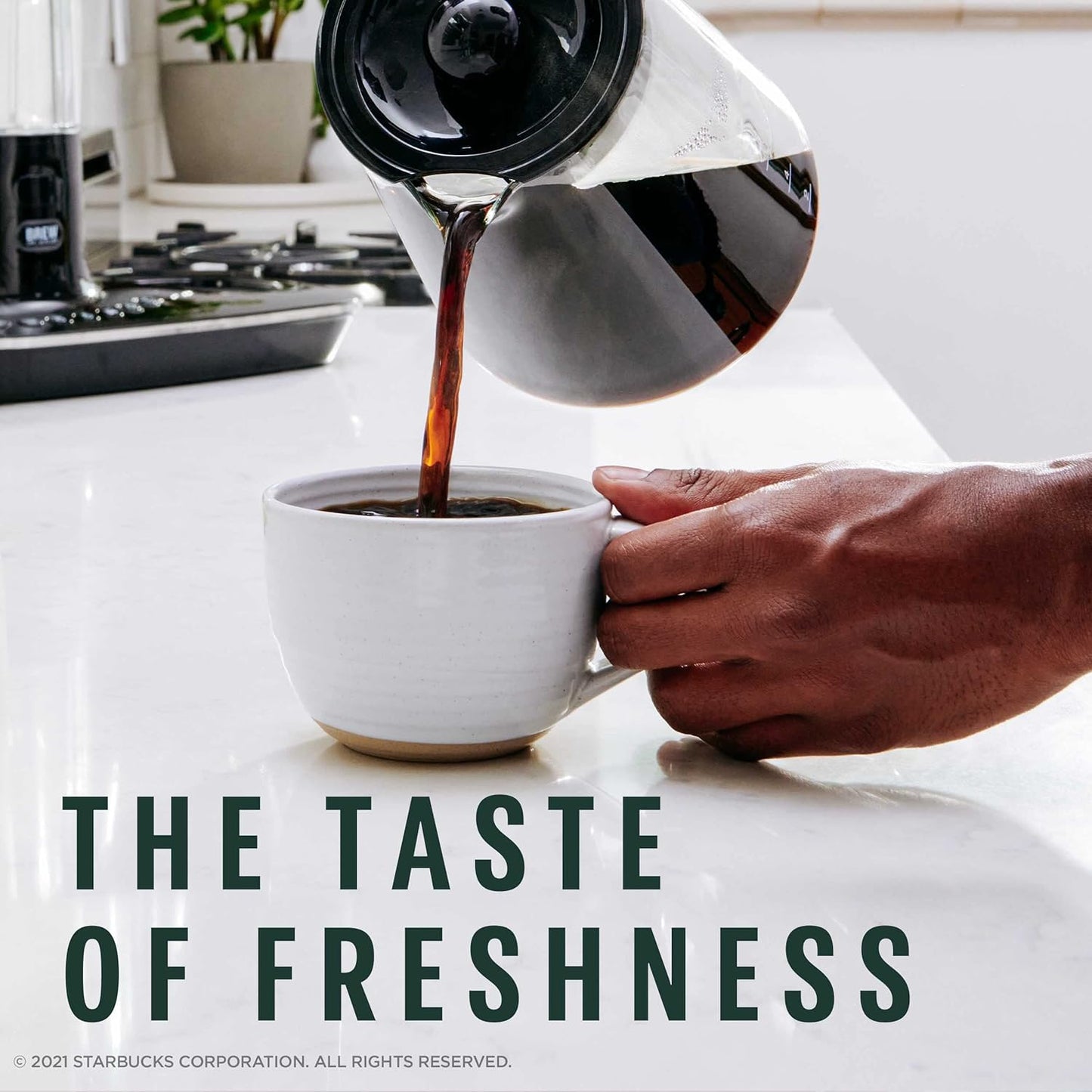 Starbucks Whole Coffee Beans - Dark Roast Espresso Blend | Six 18 oz Bags for Hot or Iced Coffee