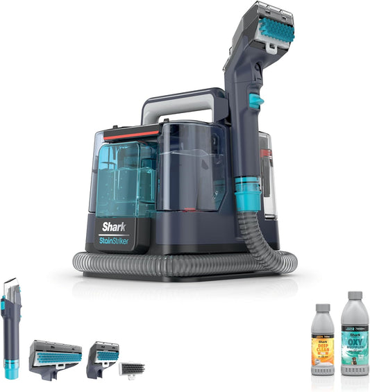 Shark StainStriker Portable Carpet Cleaner - XL Self-Cleaning Tool & Odor Remover | Perfect for Car Interior