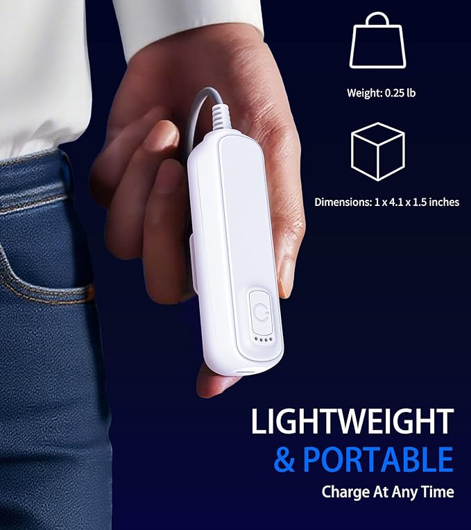 YRXVW Battery Pack for Meta/Oculus Quest 3S/3/2,5000mAh Battery VR Charger, Extend 2-4 Hours Playtime, Lightweight Fast Charging VR Headset Safe Power Bank for Meta Quest 3S/3/2 Accessories