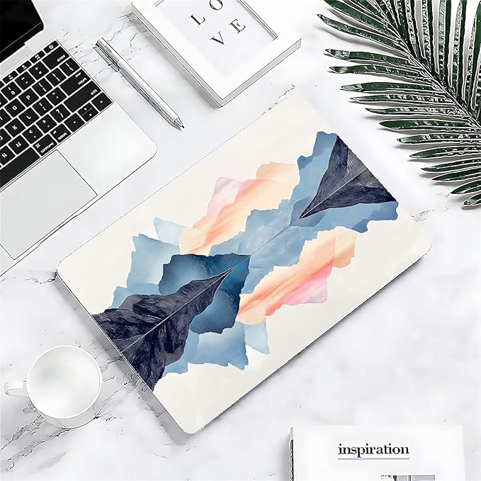 COTAIL Compatible with MacBook Air 13.3 13.6 Inch Case 2022 2021 2020 2019 Plastic Hard Shell Case Cover,13.3 Pro(A1706/A1708/A1989/A2159/A2289/A2338), Mountains and Water