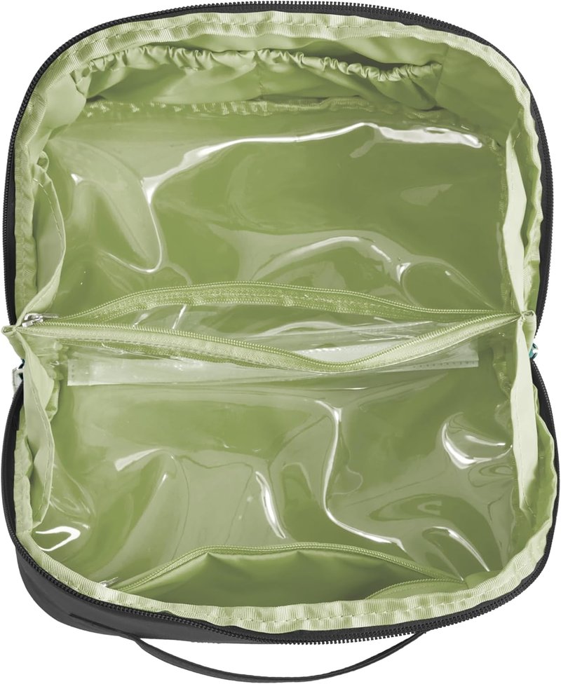Travelon 180° Travel Toiletry Case - Compact Organizer for Toiletries & Cosmetics