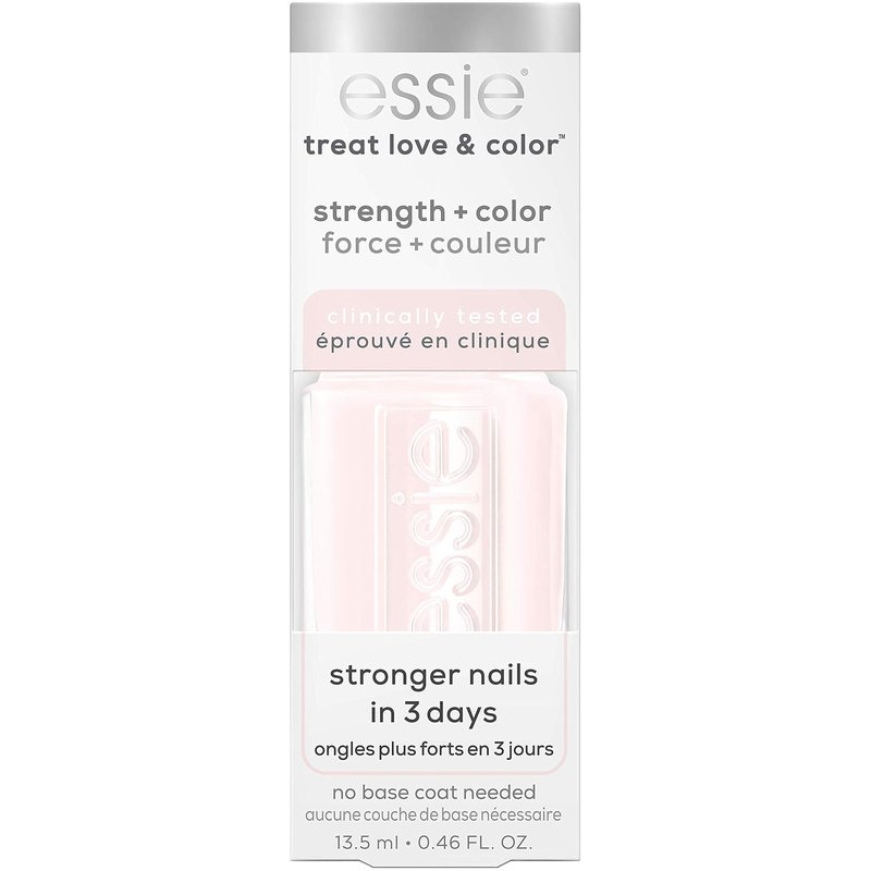 Essie Nail Care Polish - Treat, Love & Color in Sheers to You | Sheer Pink, 0.46 Ounce