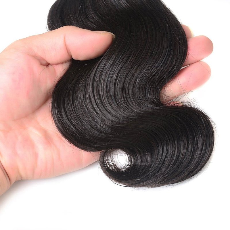 Luxnovolex Brazilian Hair Body Wave 4 Bundle Brazilian Virgin Hair Wavy 8A Grade 100% Unprocessed Human Hair Weave Bundles Short Sew In Hair Extentions