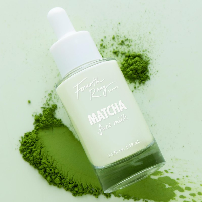 ColourPop Fourth Ray Beauty Matcha Face Milk - Moisturizing Face Serum Infused with Matcha Milk, Rice Milk & White Tea - Conditions Skin for a Healthier-Looking Complexion (0.95 oz)