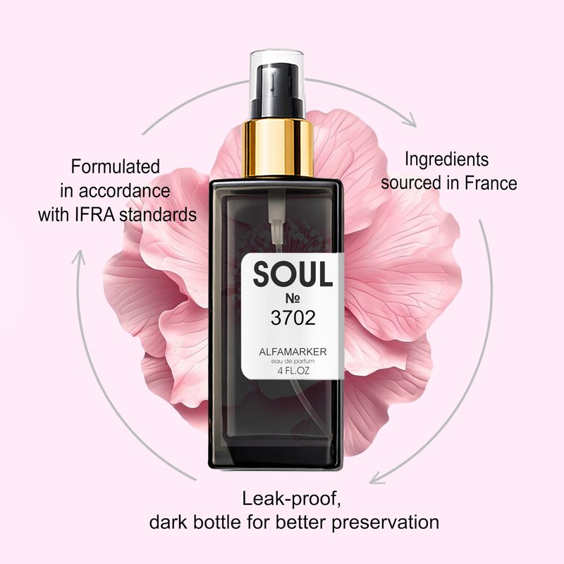 ALFAMARKER SOUL №2102 Money – Perfume for Women | Long Lasting Eau de Parfum Spray 4.0 Fl Oz / 120ml | Boutique-Inspired Musk Floral Women’s Fragrance