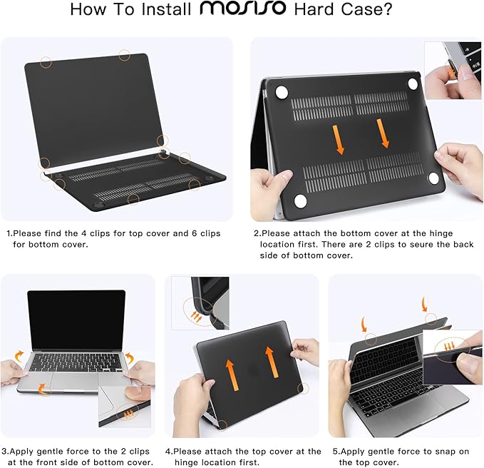 MOSISO Compatible with MacBook Air 13 inch Case M5 2026 M4 2025 M3 M2 2024-2022 A3449 A3240 A3113 A2681,Hard Shell&Sleeve Bag&Keyboard Skin&Webcam Cover&ScreenFilm for MacBook Air 13.6, Air Blue