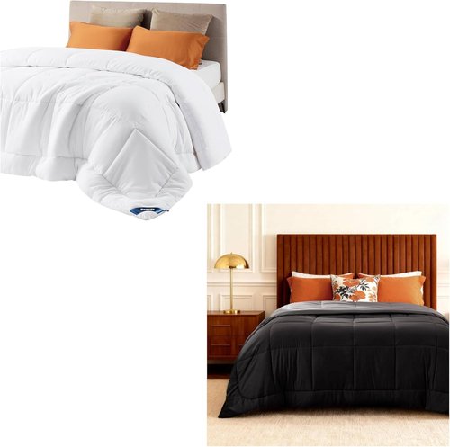 Bedsure Comforter - Get a Free Black/Grey Comforter with Your Purchase | Soft & Cozy Bedding