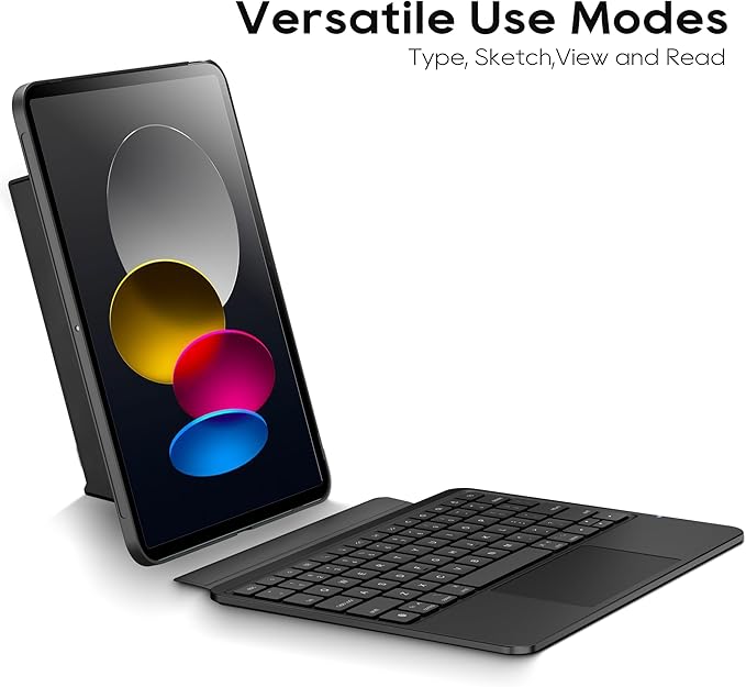 edaiser Detachable Keyboard Case for iPad 11th (A16) & 10th Generation