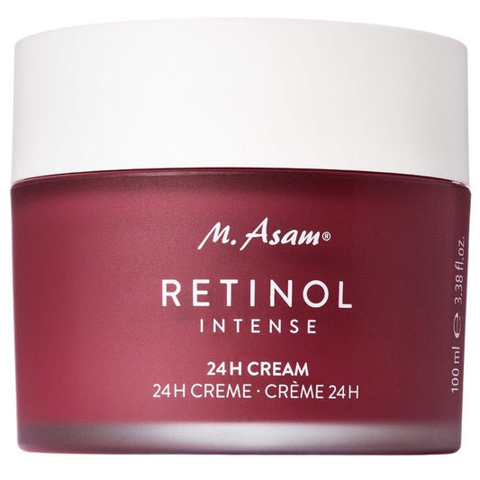 Retinol Intense 24h Cream - Anti-Aging Face Moisturizer with Hyaluronic Acid | 3.38 Fl Oz, Unisex Skin Care