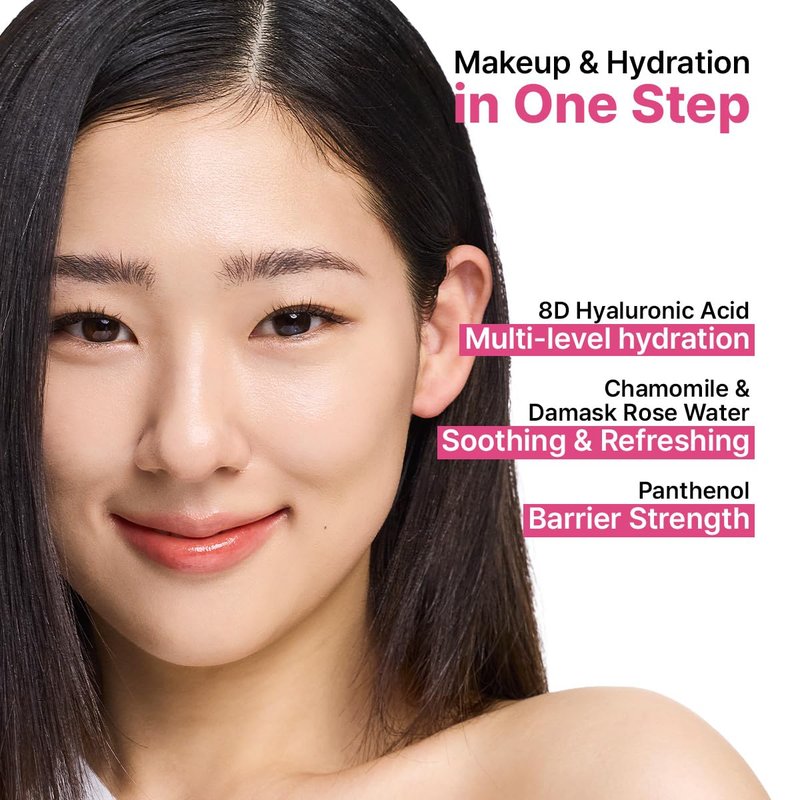 CLIO Kill Cover Mesh Glow Essential Cushion Foundation, Buildable Ultra-Fit Coverage with Glow Finish, Long-Lasting Hydration, Flawless Cover for Sensitive & Dry Skin, Korean Foundation (21N LINEN)