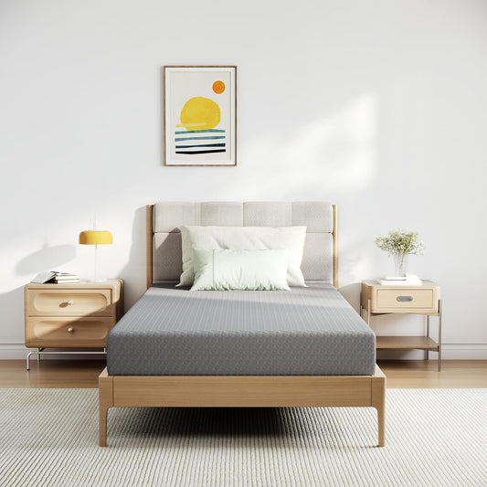 Novilla Twin Mattress - 5 Inch Gel-Infused Memory Foam for Kids | Pressure-Relieving & Cool Touch