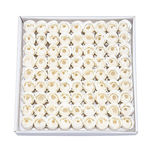 81PCS Soap Rose Flower - Flora Scented Soap Rose Flower - Plant Essential Oil Soap, for Anniversary/Birthday/Wedding/Valentine’s Day/Mother’s Day