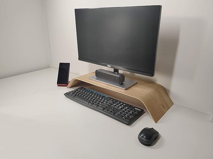 [Upgraded] Computer Speakers for Desktop PC, USB Plug-n-Play, External Speakers for Laptop, Mini PC Sound Bar with Stereo Loud Sound, Enhanced Bass, Compatible with Windows, macOS, ChromeOS, Linux