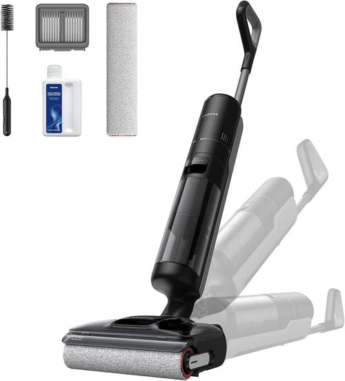 DREAME H12 Pro FlexReach Cordless Wet Dry Vacuum Cleaner - 180° Lie-Flat Design, Self-Cleaning, 50 Mins Runtime