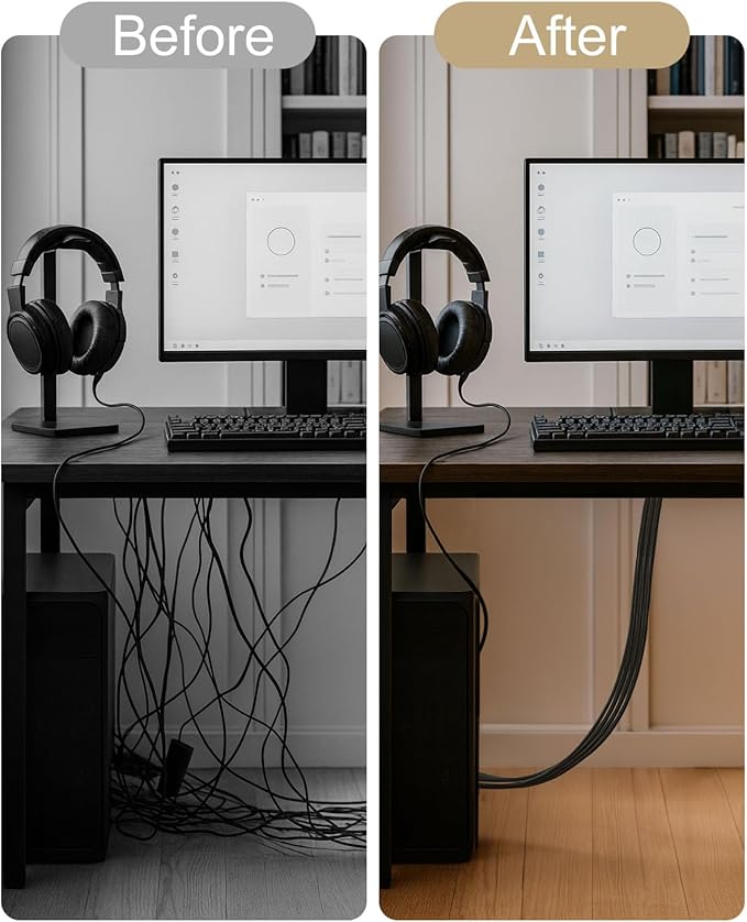 Alffun Magnetic Zip Tie Mount Wire Cable Holder, Include 10 Pcs 43mm Magnetic Cable Zip Tie Base with 50 Pcs Heavy Duty Zip, Multipurpose Wire Clips Management Base, Black