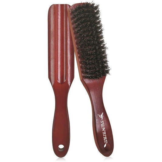 SUNBIRD Slick Back Hair Brush, Boar Bristle