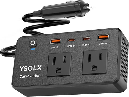 300W Portable Charger Car Power Inverters for Vehicle