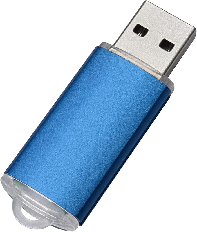 TOPESEL 5 Pack 2GB USB 2.0 Flash Drive Memory Stick USB Drive Jump Drive USB Storage Flash Drives Pen Drive Thumb Drives for Desktop, Laptop, Tablet (5 Mixed Colors: Black Blue Green Red Silver)