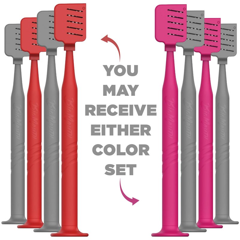 Big Mouth Manual Tooth Brush - Wide Head Soft Toothbrushes for Adults - Premium Quality Large Head Soft Bristle Toothbrush for Maximum Coverage, Designed for Ages 12 and Up, Efficient Brushing (4)