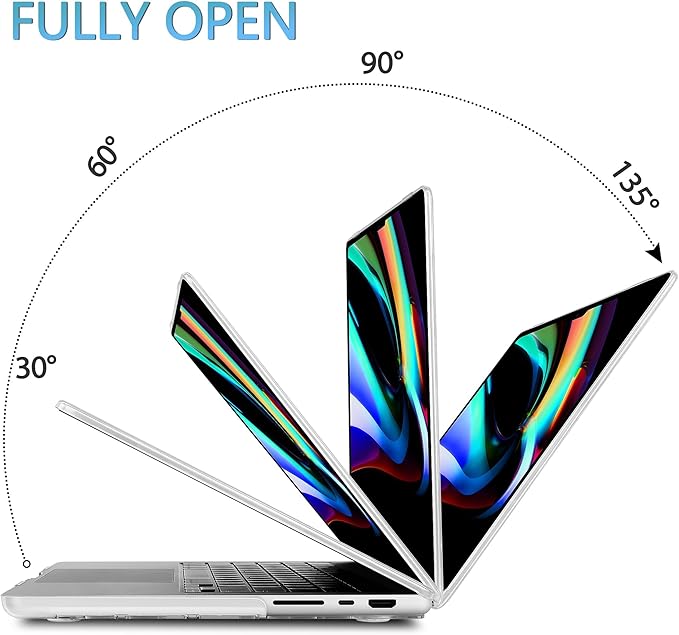 Mektron Case for 2026 M5 MacBook Pro 16 inch A3429 A3428 M4 A3403 A3186 M3 A2991 M2 A2780 M1 A2485 (2021-2025) Pro/Max with Liquid Retina XDR, Hard Shell Plastic Laptop Cover, Colorful Cacti