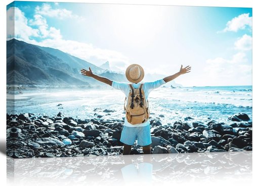 GMissT Canvas Prints - Custom Personalized Photos on Canvas for Home Decor | Floating Frames & Magnetic Hanger Options