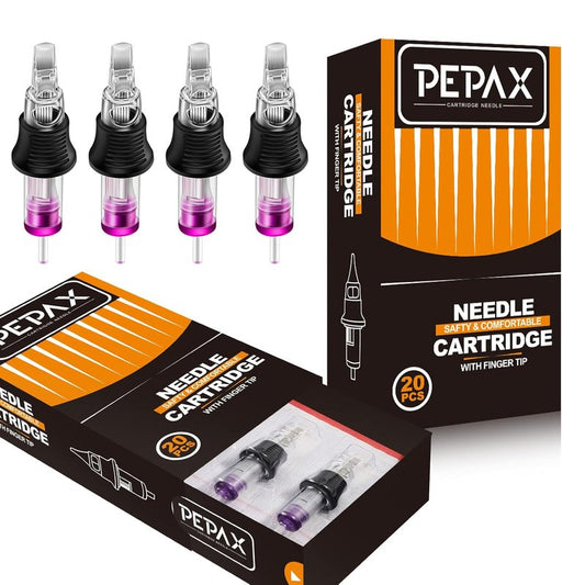 Tattoo Cartridge Needles - 80 Pcs Curved Magnum Tattoo Needles Set | 1205CM, 1207CM, 1209CM, 1211CM