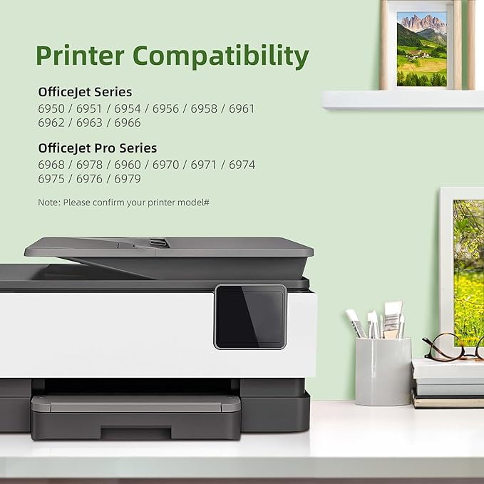 Gagalay 902XL Ink Cartridges for Printers 5 Pack Replacement for 902XL Ink Cartridges Combo Pack 902XL Works for 6958 6962 6950 Pro 6978 6968 6975 Printer T0A39AN, Cyan Magenta Yellow 2 Black