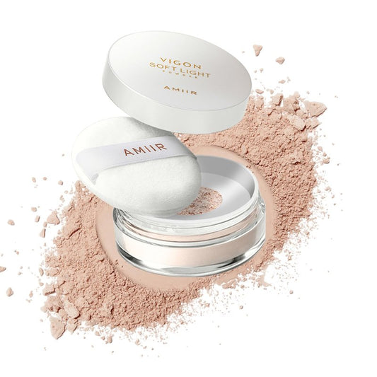 AMIIR Loose Setting Powder Makeup for Face - Talc-Free, Mattifying, Translucent Finish, Oil Control, Crease-Resistant, Perfect for Makeup Setting & Smoothing Pores on Oily Skin (#02 True Nude)