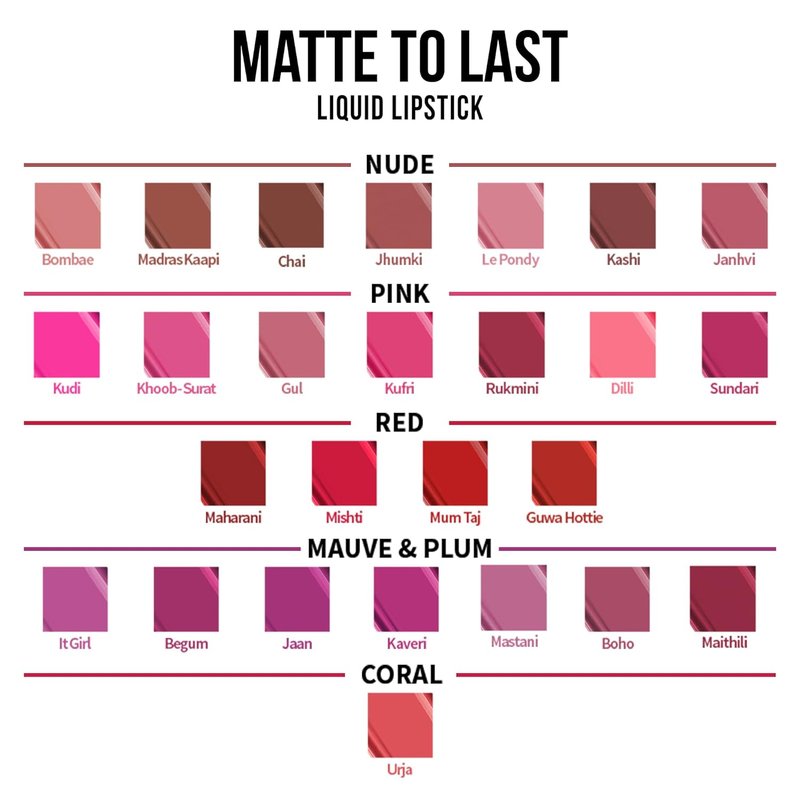 Matte Liquid Lipstick - Khoob-Surat 09 | Long-Lasting Formula (4.5ml)