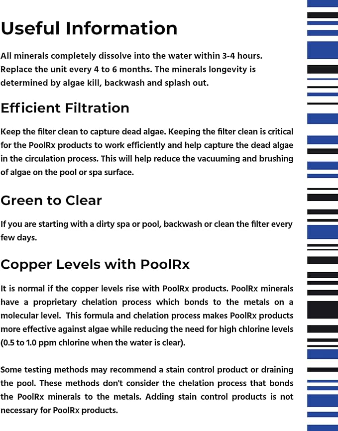 PoolRX+ Pool Unit 20k-30k gallons (Pack of 2)