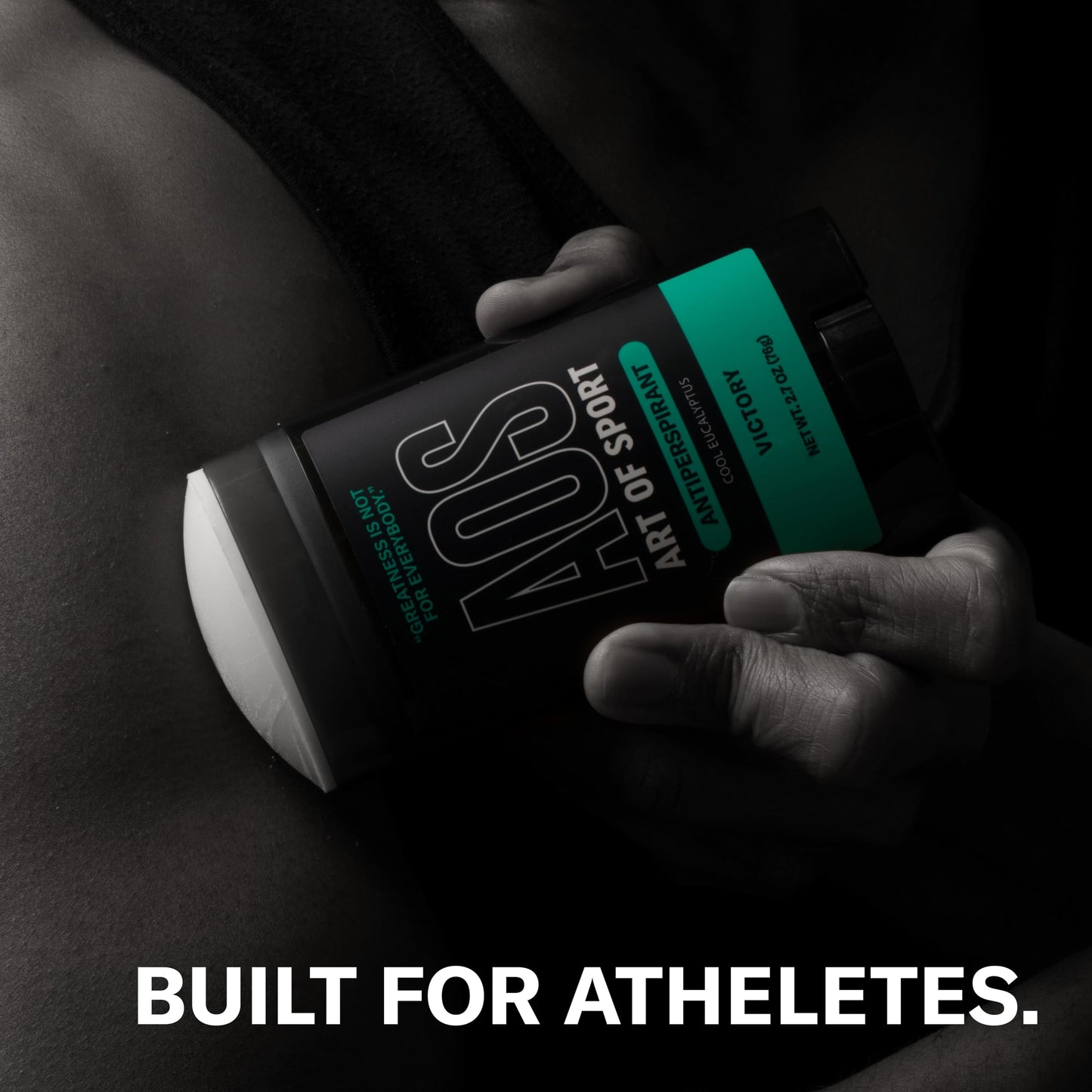 Art of Sport Men’s Antiperspirant, Eucalyptus, Made with Natural Botanicals, Made for Athletes, Victory Scent, 2.7 Ounce (Pack of 2)