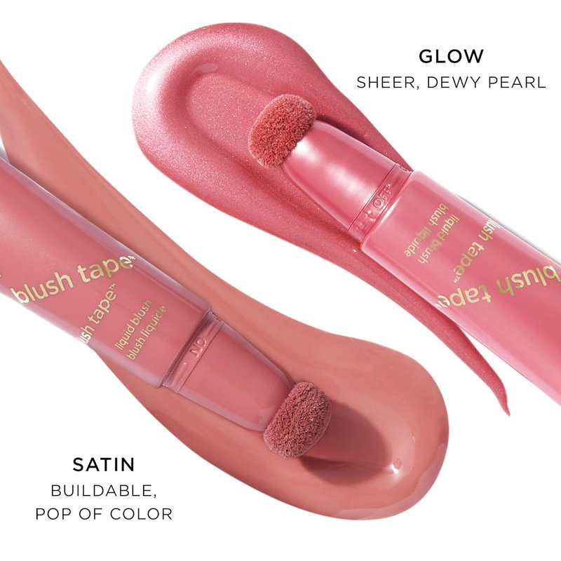Tarte Blush Tape Liquid Blush - Buildable Cream Cheek Makeup for Radiant Glow | Lightweight, Vegan, Cruelty-Free