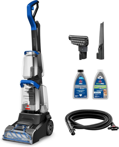 BISSELL TurboClean PET | Powerful Upright Carpet & Upholstery Cleaner - Model 3948