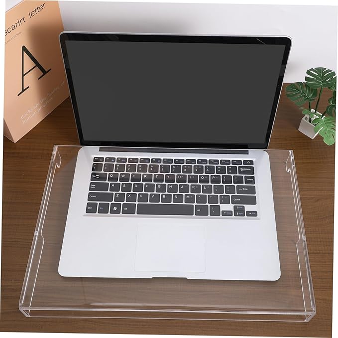 DOITOOL Clear Acrylic Keyboard Cover Protector Anti-Cat, 15.6 in Laptop Keyboard Dust Cover Computer Transparent Mechanical Laptop Protector Case, 15.7x10.4x1.6in
