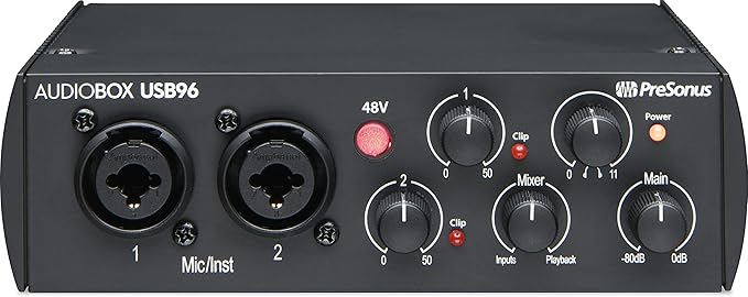 PreSonus AudioBox 96 25th Anniversary USB Audio Interface