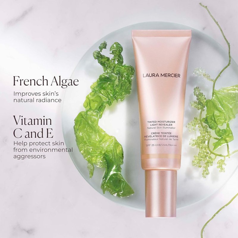 Laura Mercier Tinted Moisturizer | Natural Skin Illuminator with SPF 25 - All Day Hydration & Ultra-Sheer Coverage