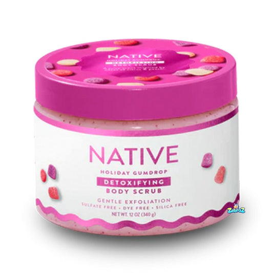 Native Limited Edition Holiday Body Wash Scrub - Gum Drop - 12oz - Pack Of 01