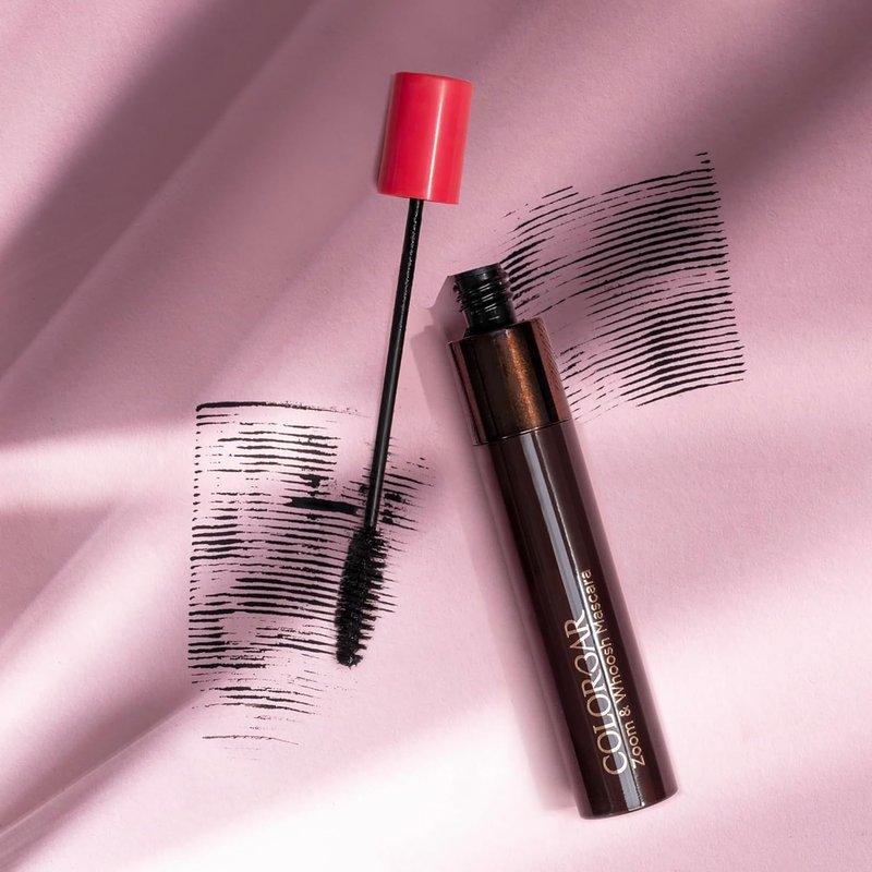Waterproof Mascara - Flake-Proof & Smudge-Proof Finish | Voluminous 001 Black Sin - 0.3 oz