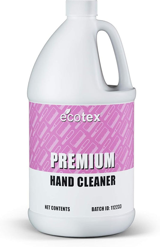 Ecotex® Premium Hand Cleaner – Screen Printing Ink & Emulsion Remover – Industrial Shop Soap for Plastisol, Grease & Grime – Safe on Skin – (Gallon - 128 oz.)