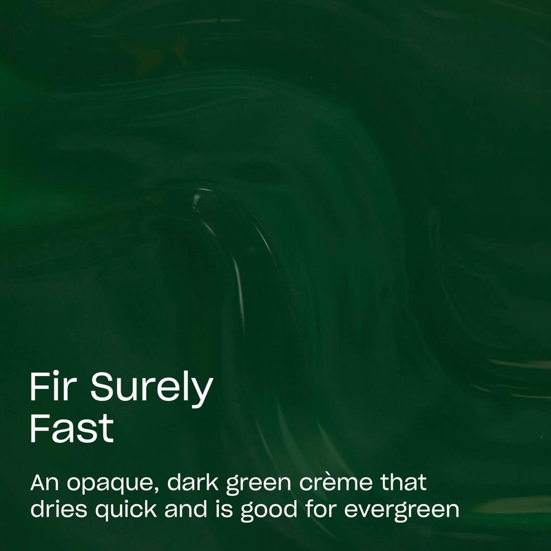 OPI RapiDry Fir Surely Fast | Opaque Dark Cool Forest Green Crème Quick Dry Nail Polish | Vegan, Smudge Proof, Fast Drying | Snow Time to Waste | Holiday 2025